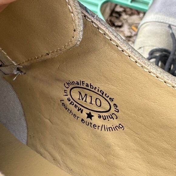 JOHN FLUEVOG - Prophesy Breton - Green Cap Toe Leather Derby‎ Shoe Size 10 main image 4